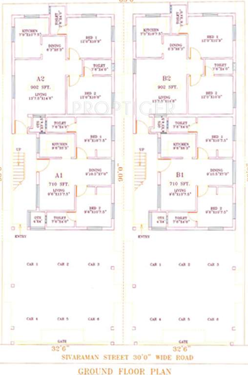 Images for Cluster Plan of Brownstone Madipakkam North