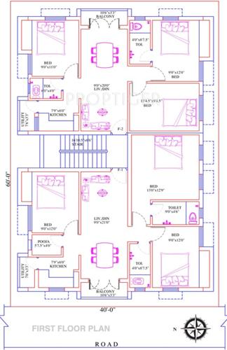 Images for Cluster Plan of Madhav Mansarovar Flats