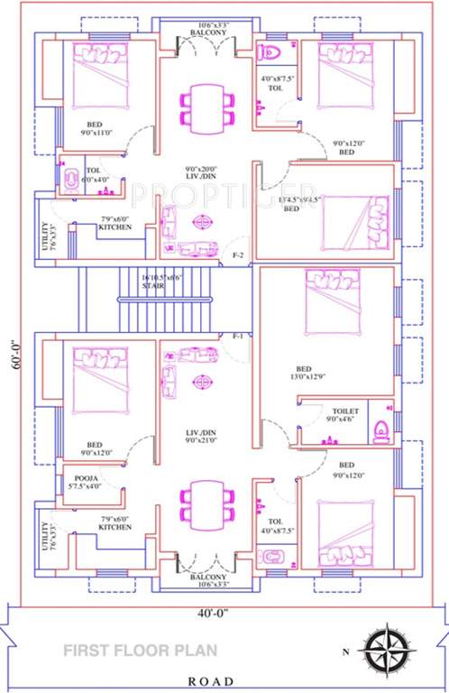 Images for Cluster Plan of Madhav Mansarovar Flats