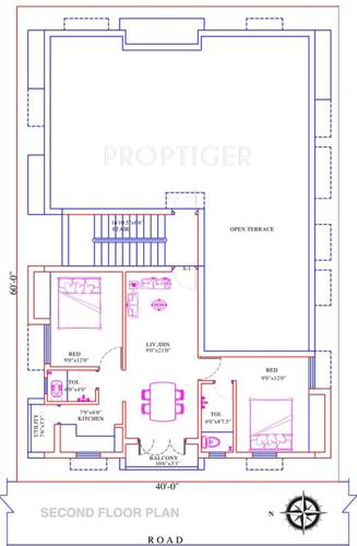Images for Cluster Plan of Madhav Mansarovar Flats