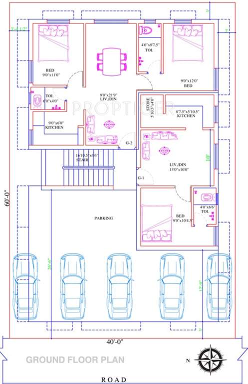 Images for Cluster Plan of Madhav Mansarovar Flats