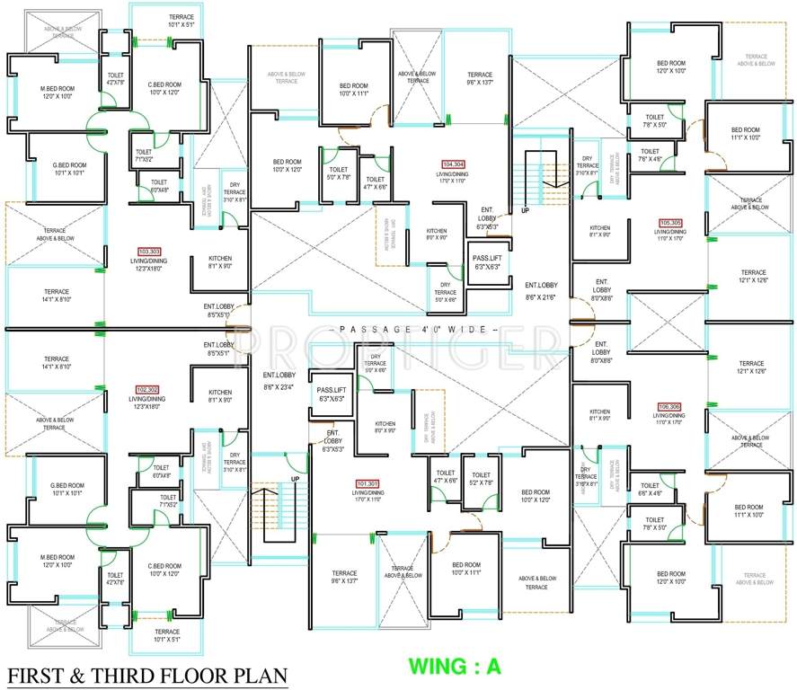  navkaar Images for Cluster Plan of Majestique Navkaar