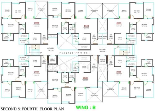 Images for Cluster Plan of Majestique Navkaar navkaar Images for Cluster Plan of Majestique Navkaar