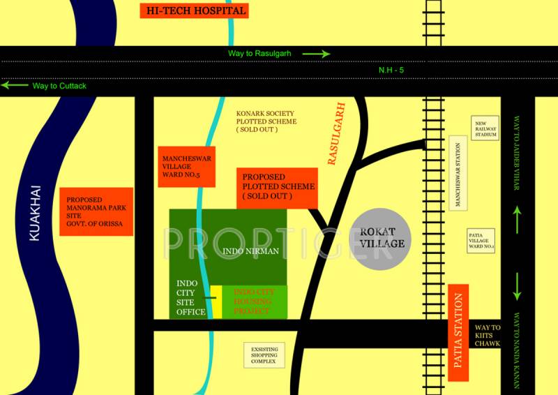  city Images for Location Plan of Indo City