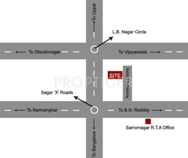 Images for Location Plan of Maram Meghana Residency Images for Location Plan of Maram Meghana Residency