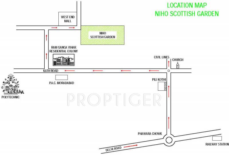 Images for Location Plan of Niho Scottish Gardens Apartments