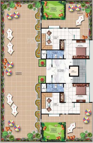 Images for Cluster Plan of Amit Ria Avenue Images for Cluster Plan of Amit Ria Avenue