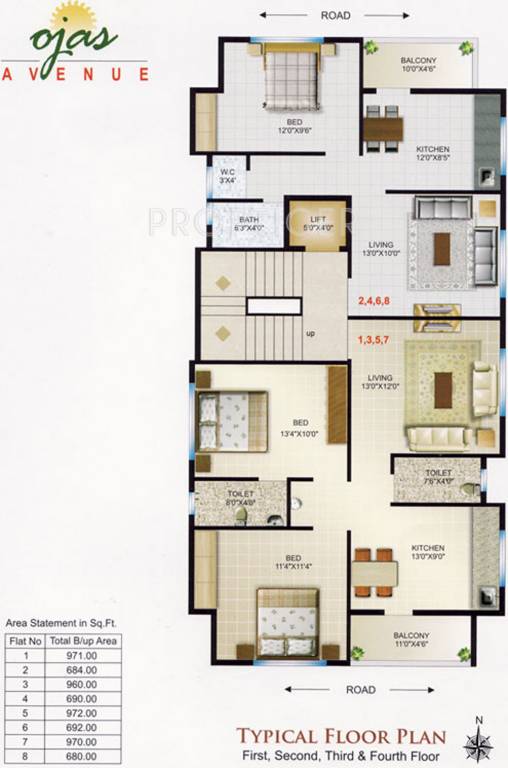Images for Cluster Plan of Ojas Avenue