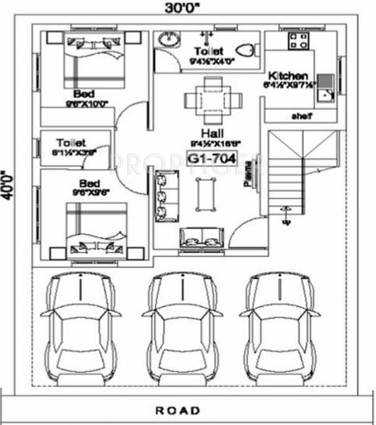  marigold Marigold Cluster Plan for Ground Floor