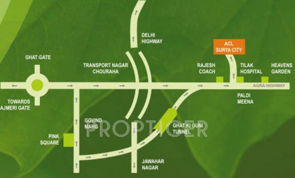 Images for Location Plan of Amit Green Villas Images for Location Plan of Amit Green Villas