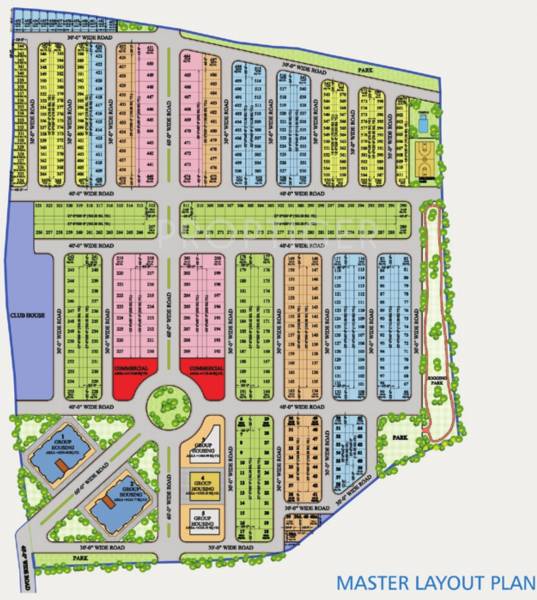 Images for Master Plan of Amit Green Villas Images for Master Plan of Amit Green Villas