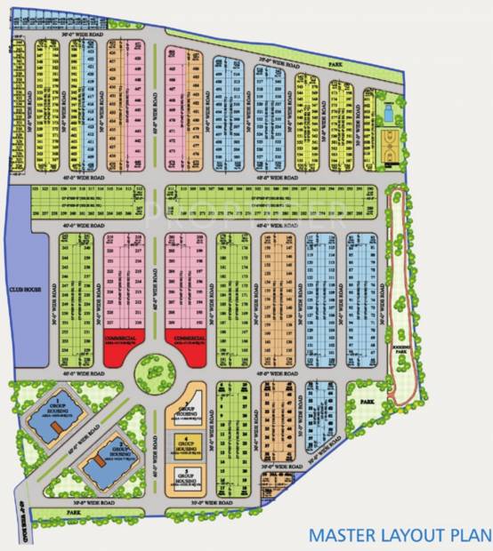 Images for Master Plan of Amit Green Villas