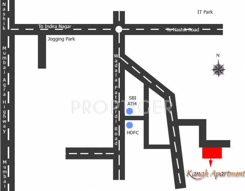 Images for Location Plan of Ojas Kanak Apartment