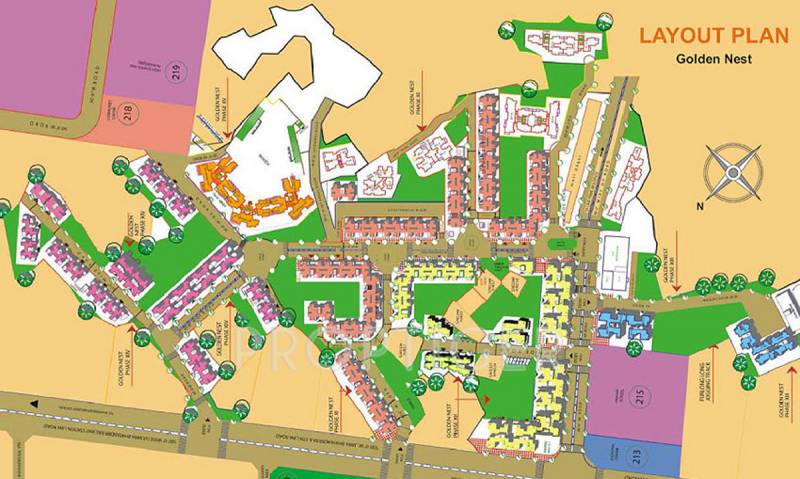 Images for Site Plan of Sonam Golden Nest Phase XV