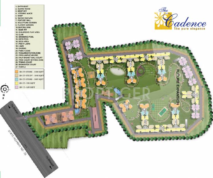 Images for Site Plan of Paradise The Cadence