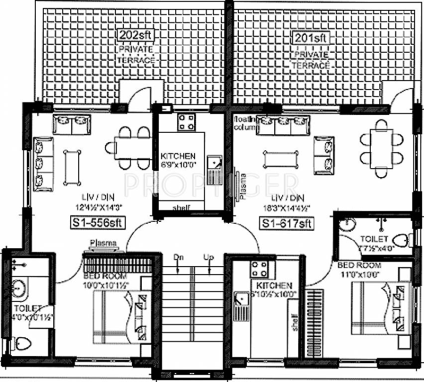 p dot g sundew Sundew Cluster Plan for 2nd Floor