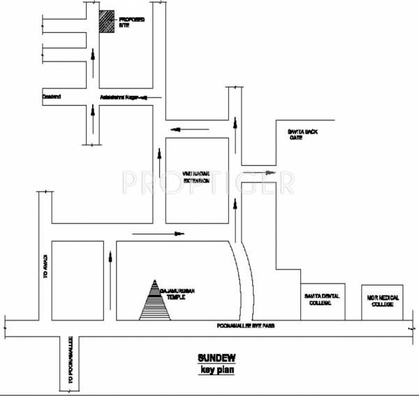 p-dot-g sundew Location Plan