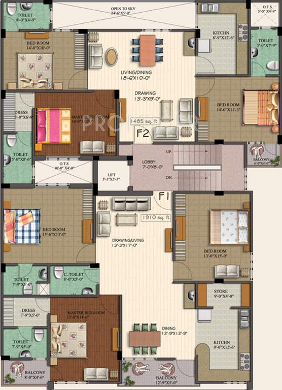 Images for Cluster Plan of Amit Ria Homes