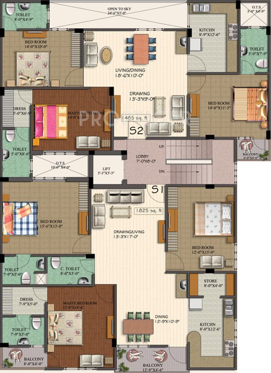 Images for Cluster Plan of Amit Ria Homes