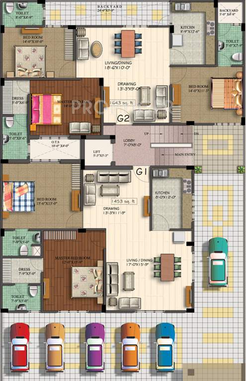 Images for Cluster Plan of Amit Ria Homes