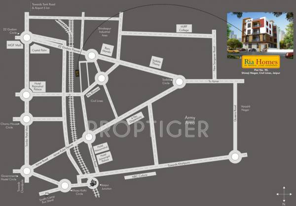 Images for Location Plan of Amit Ria Homes Images for Location Plan of Amit Ria Homes