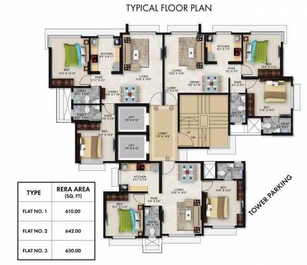 Images for Cluster Plan of Romell Empress C Wing