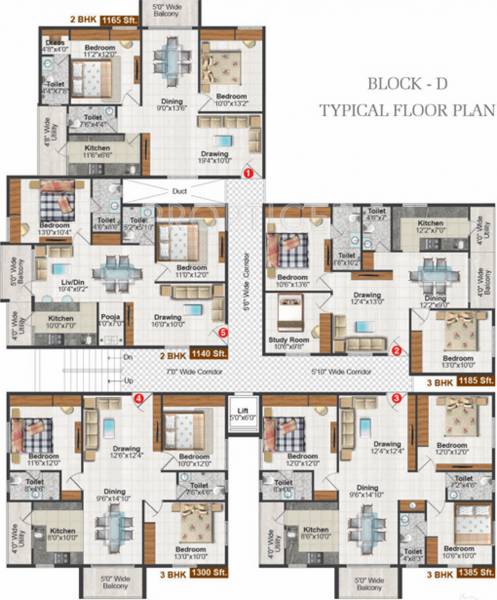Images for Cluster Plan of Pavani Ishta