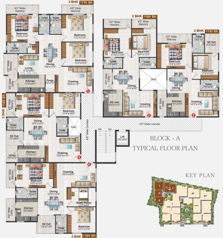 Images for Cluster Plan of Pavani Ishta
