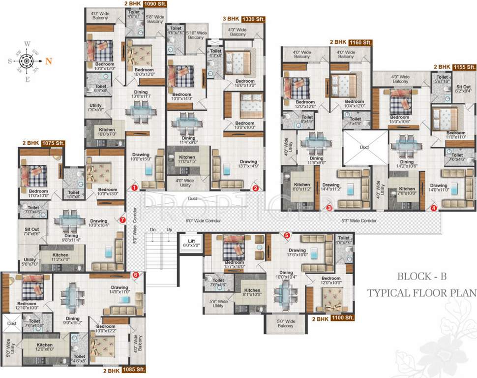 Images for Cluster Plan of Pavani Ishta