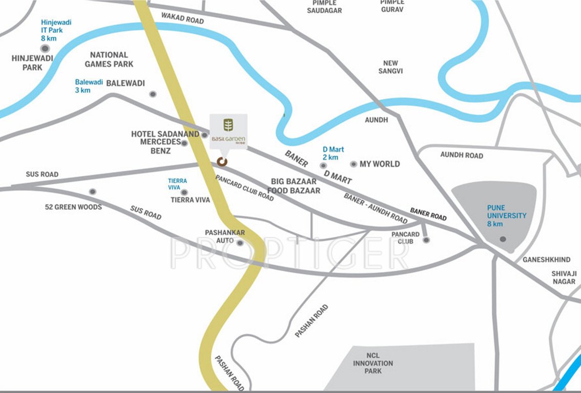 Images for Location Plan of Achalare Basil Garden Rise