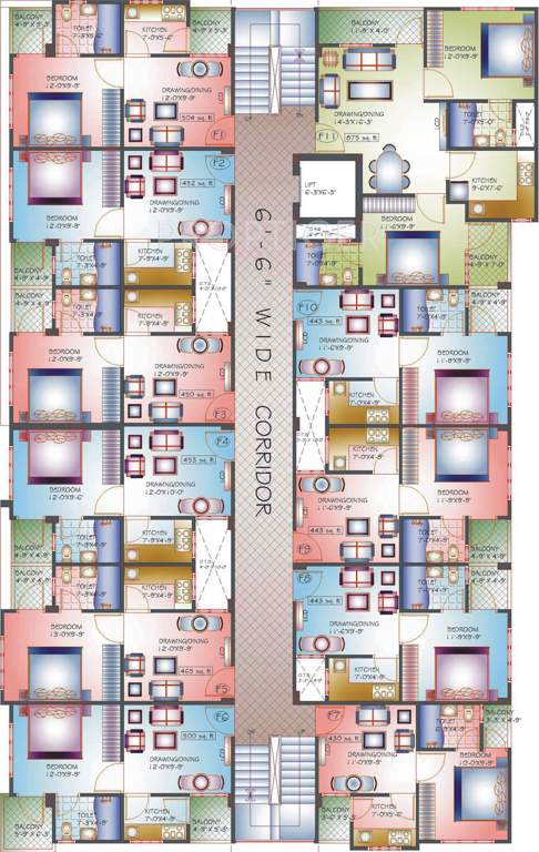 Images for Cluster Plan of Amit Ria Heights