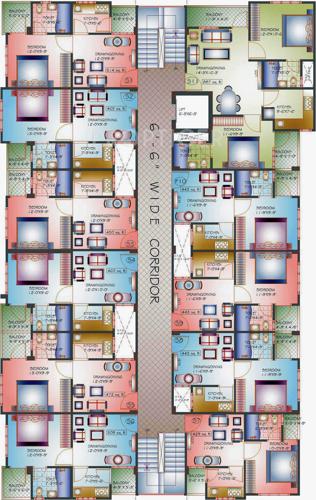 Images for Cluster Plan of Amit Ria Heights Images for Cluster Plan of Amit Ria Heights