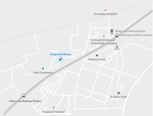  ahana Images for Location Plan of Integrated Ahana