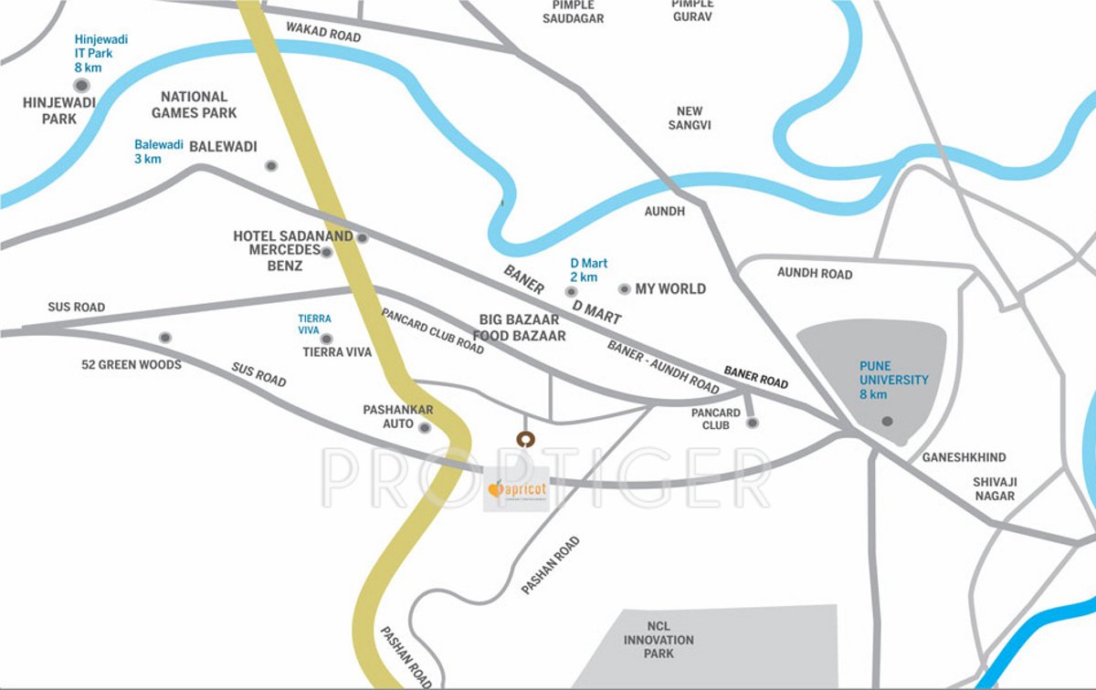 achalare realtors apricot Location Plan