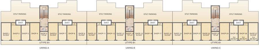 Images for Cluster Plan of S S Land Developers Namo Shivaasthu