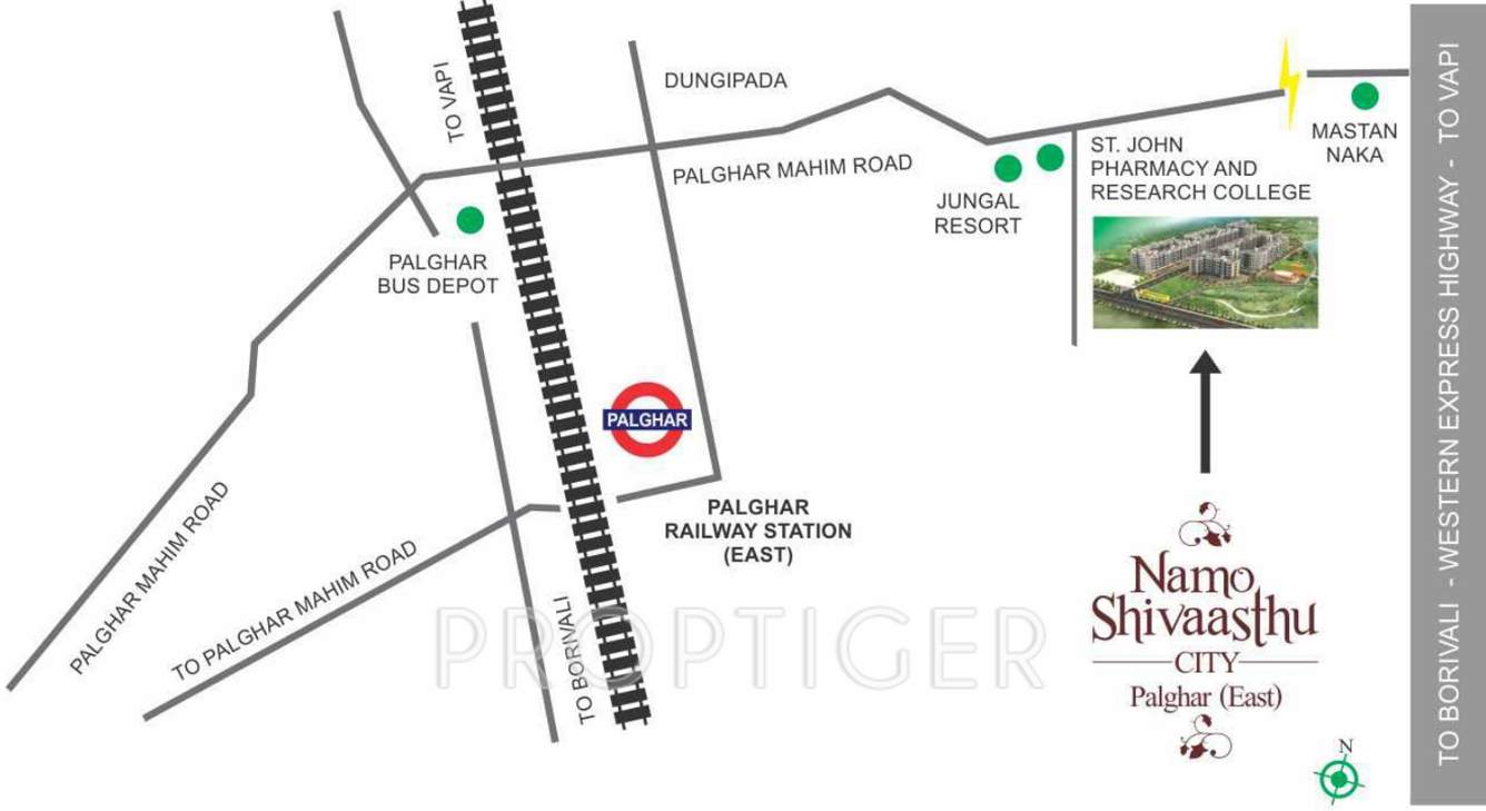 Images for Location Plan of S S Land Developers Namo Shivaasthu