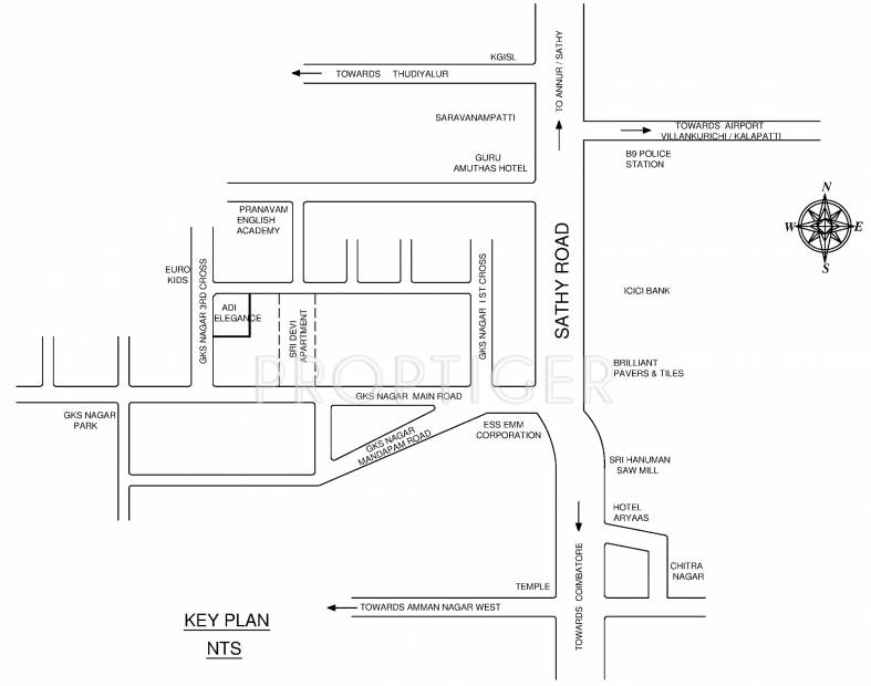 Images for Location Plan of MRR Adi Elegance