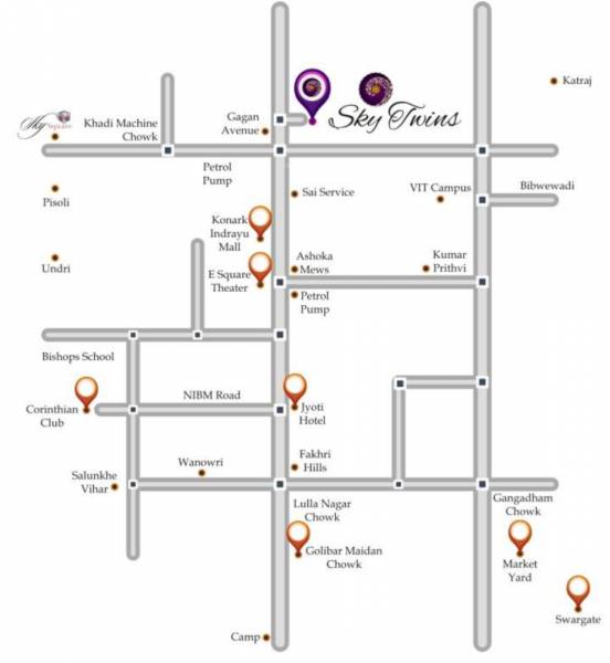 Images for Location Plan of Ravinanda Sky Twins