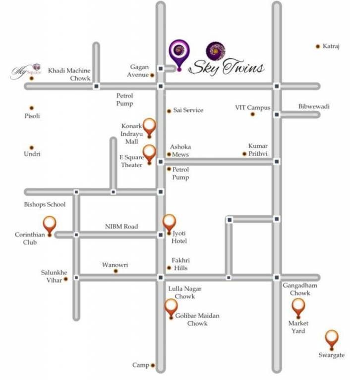 Images for Location Plan of Ravinanda Sky Twins