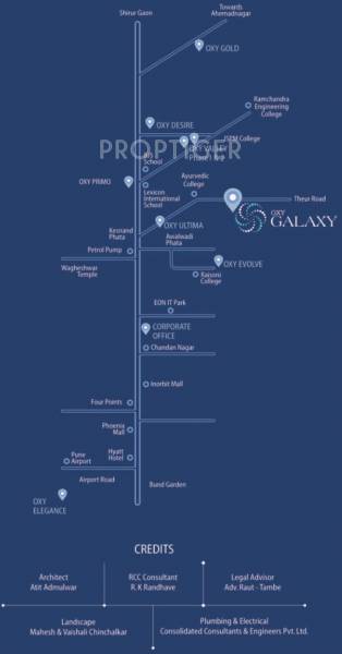 Images for Location Plan of Venkatesh Oxy Galaxy