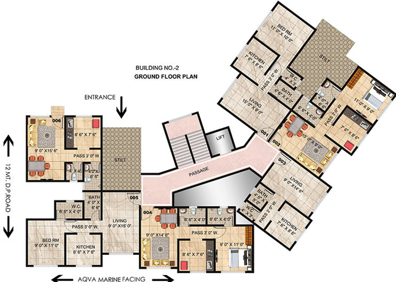 Images for Cluster Plan of Panvelkar Twin Towers