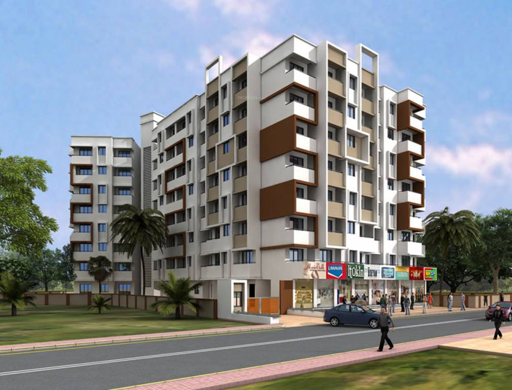 Images for Elevation of Panvelkar Twin Towers Images for Elevation of Panvelkar Twin Towers