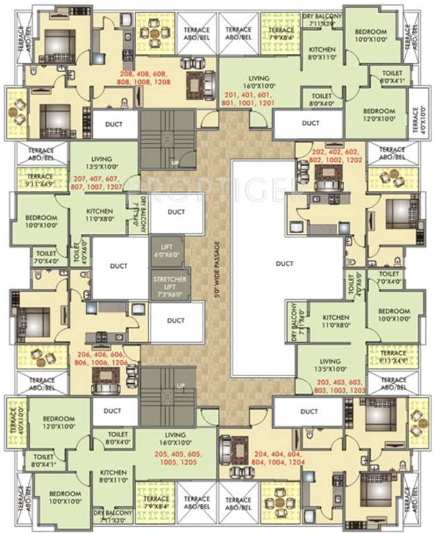 oxy desire Images for Cluster Plan of Venkatesh Oxy Desire