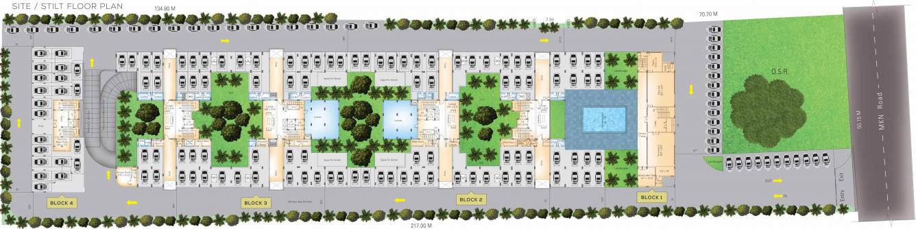 Images for Cluster Plan of Appaswamy Banyan House
