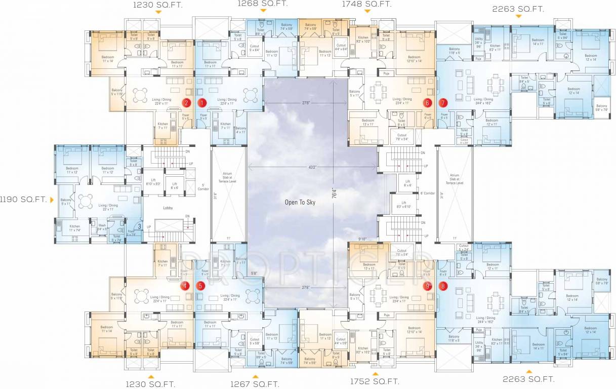 Images for Cluster Plan of Appaswamy Banyan House