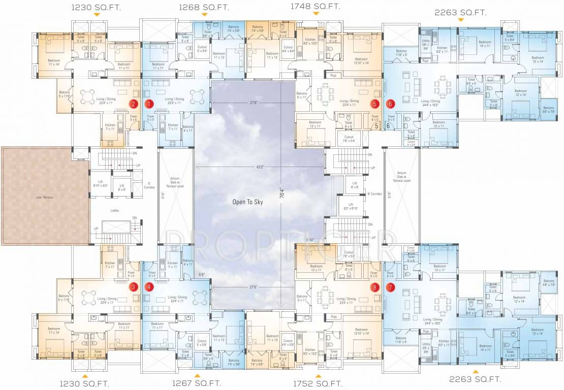 Images for Cluster Plan of Appaswamy Banyan House