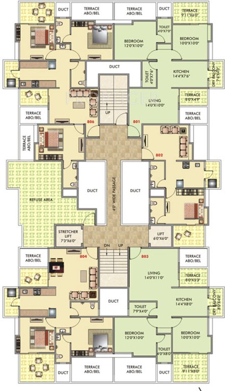 Images for Cluster Plan of Venkatesh Oxy Evolve
