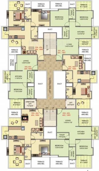 Images for Cluster Plan of Venkatesh Oxy Evolve Images for Cluster Plan of Venkatesh Oxy Evolve