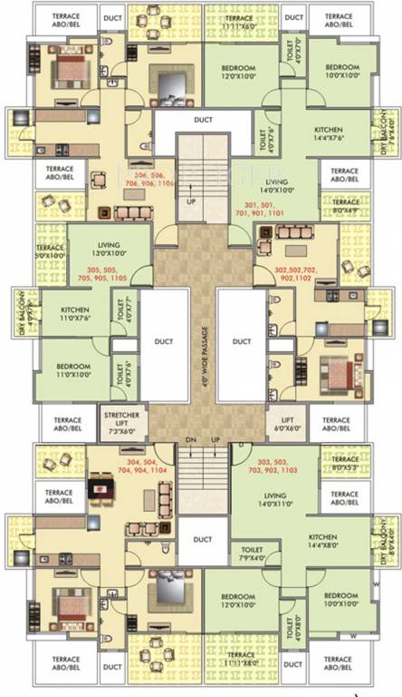 Images for Cluster Plan of Venkatesh Oxy Evolve