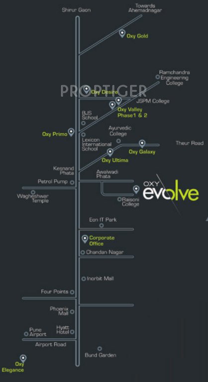 Images for Location Plan of Venkatesh Oxy Evolve